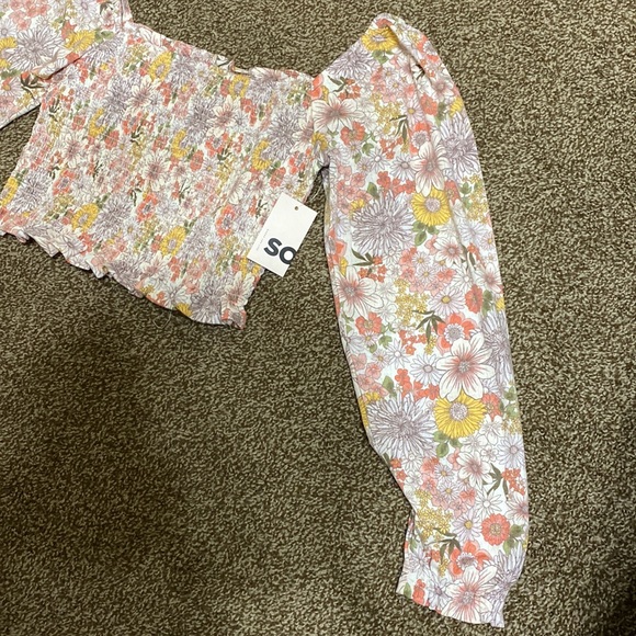 Long sleeve crop top - Picture 4 of 6